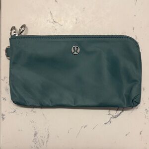lululemon athletica Sage Green Wristlet